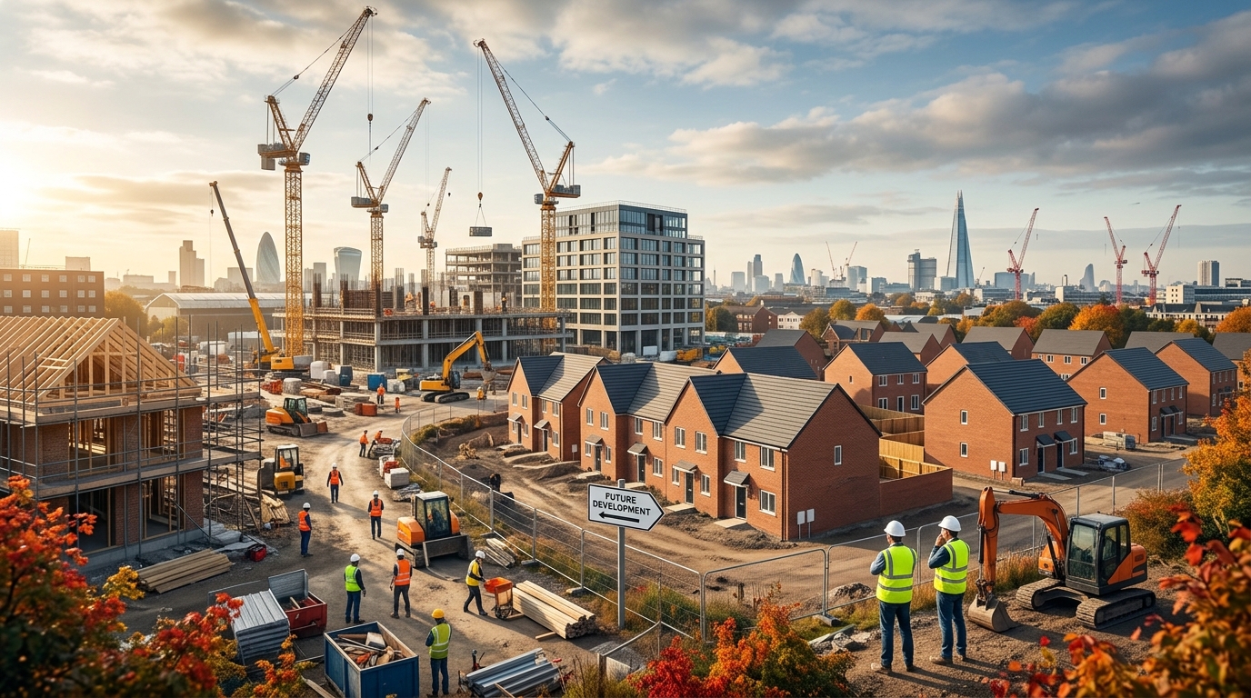UK Construction Downturn Eases as September PMI Rises, but Housebuilding Remains Under Pressure