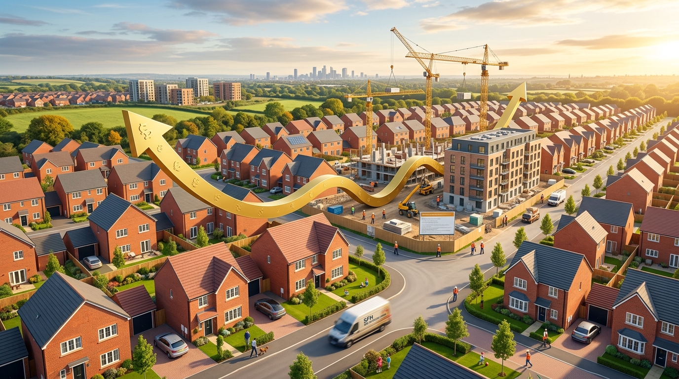 £1.6bn Flows Into UK Build-to-Rent as Single-Family Housing Drives Q3 Investment