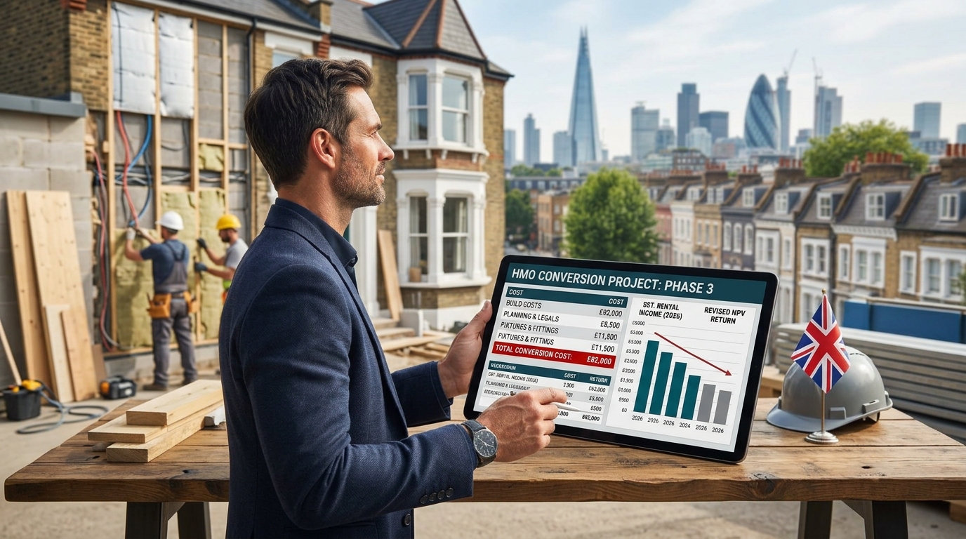HMO Investment in 2026: Conversion Costs Reach £82,000 as Landlords Reassess Returns